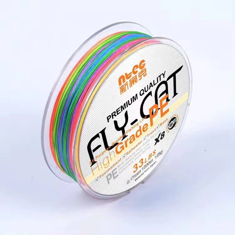 High Quality Braided Fishing Line 4/8/9 Strands Multi-color Fishing Line 100 Meters suppliers